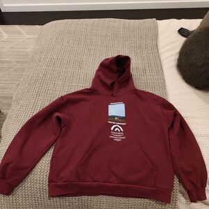 Turnstile Burgundy Hoodie Size Medium, Limited